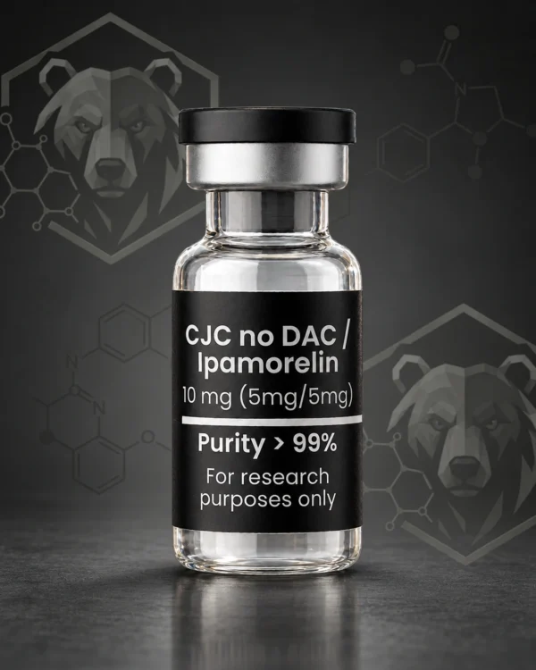 CJC no DAC / Ipamorelin 10 mg research vial