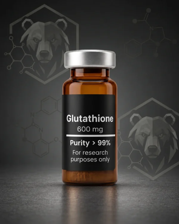 Glutathione 600 mg research vial