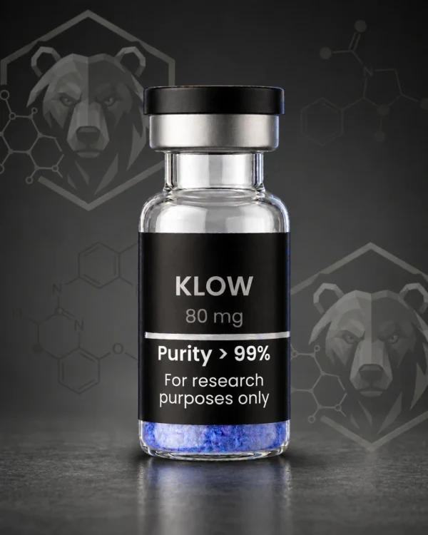 KLOW 80 mg research vial
